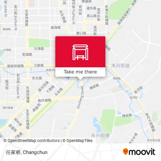 任家桥 map