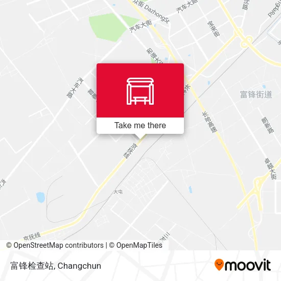富锋检查站 map