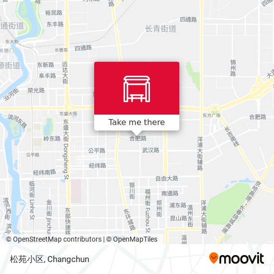 松苑小区 map
