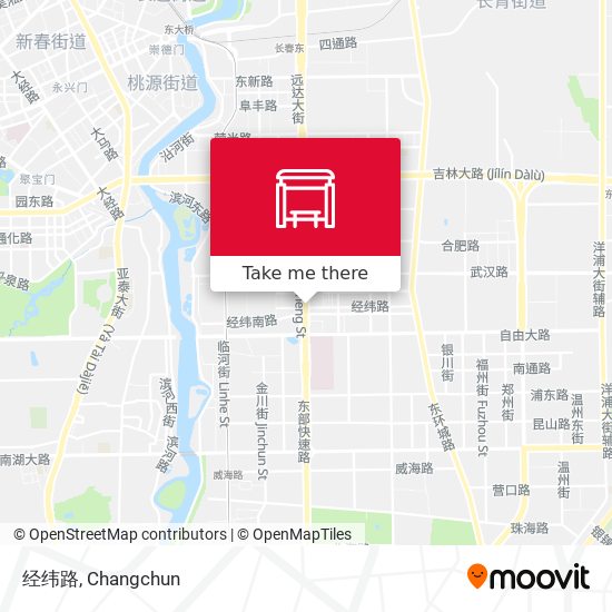 经纬路 map
