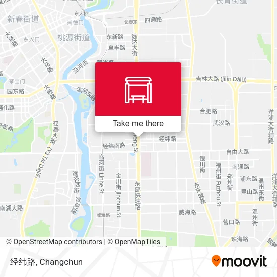 经纬路 map