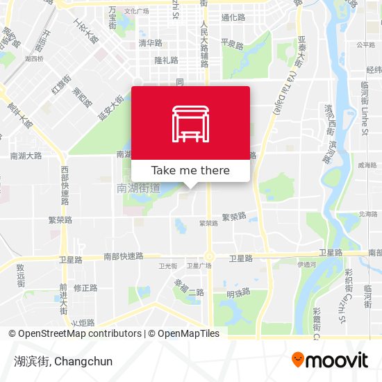湖滨街 map