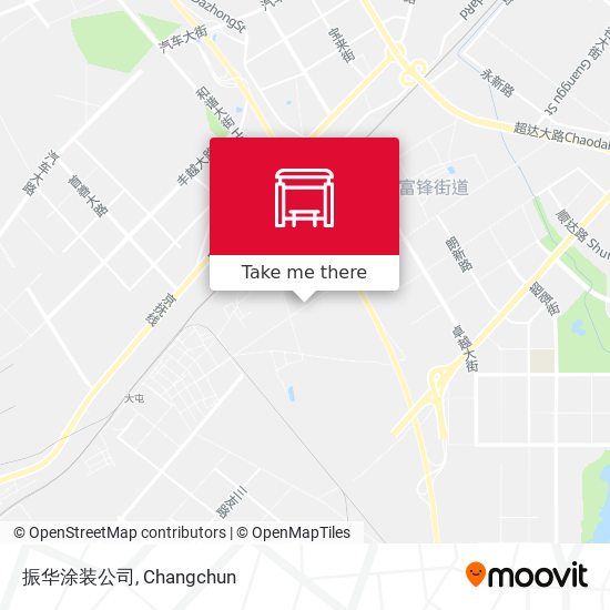振华涂装公司 map