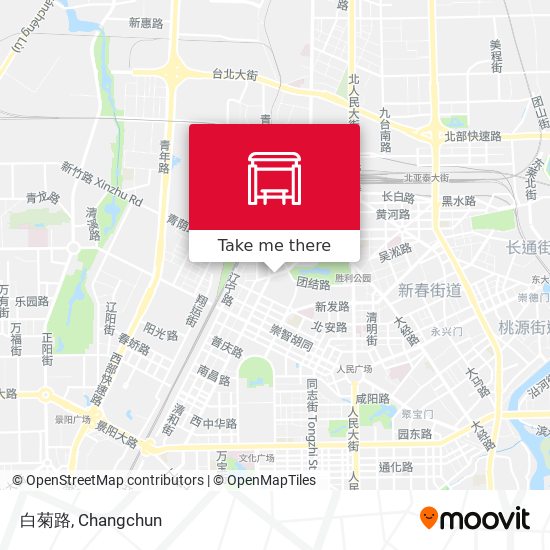 白菊路 map