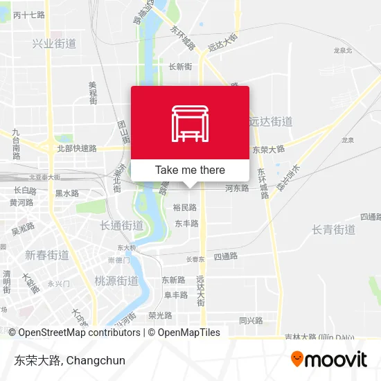 东荣大路 map