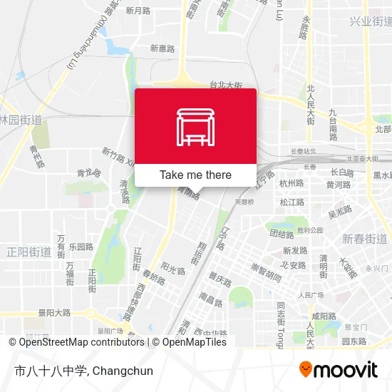 市八十八中学 map