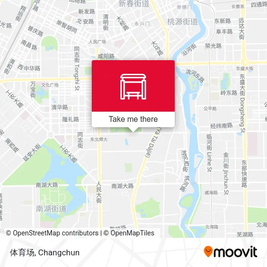 体育场 map