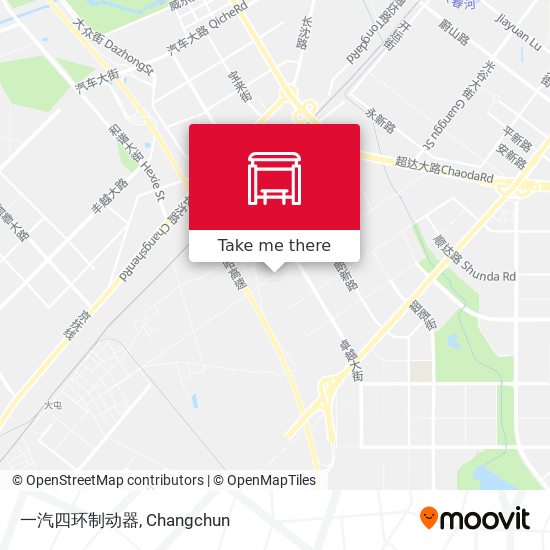 一汽四环制动器 map