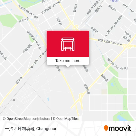 一汽四环制动器 map