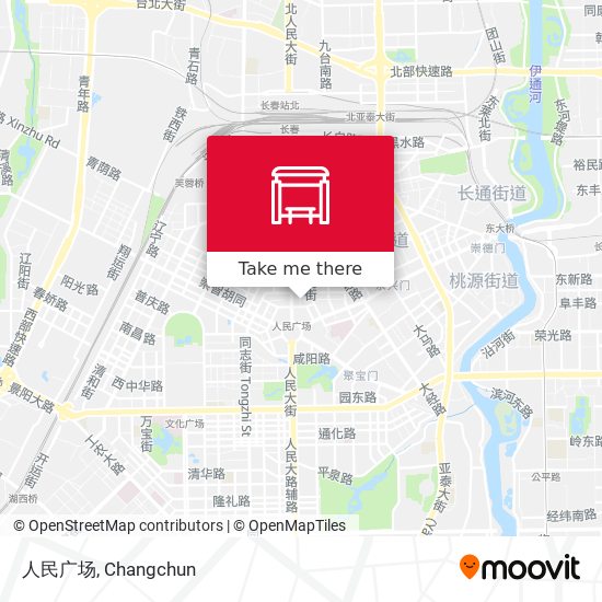 人民广场 map