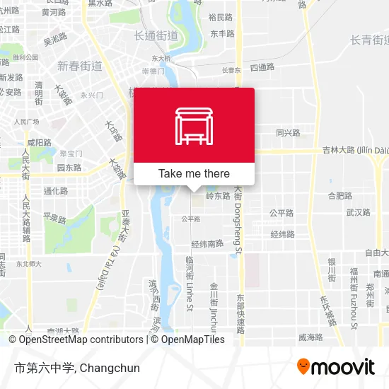 市第六中学 map