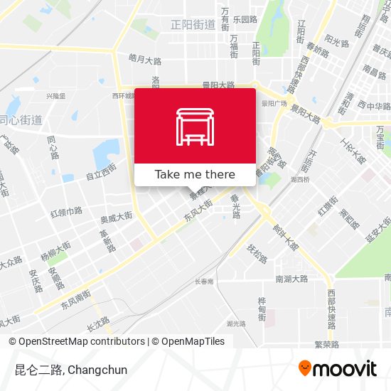 昆仑二路 map