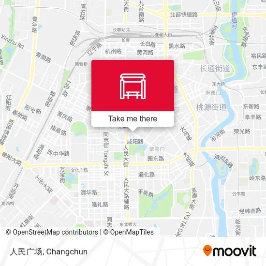人民广场 map