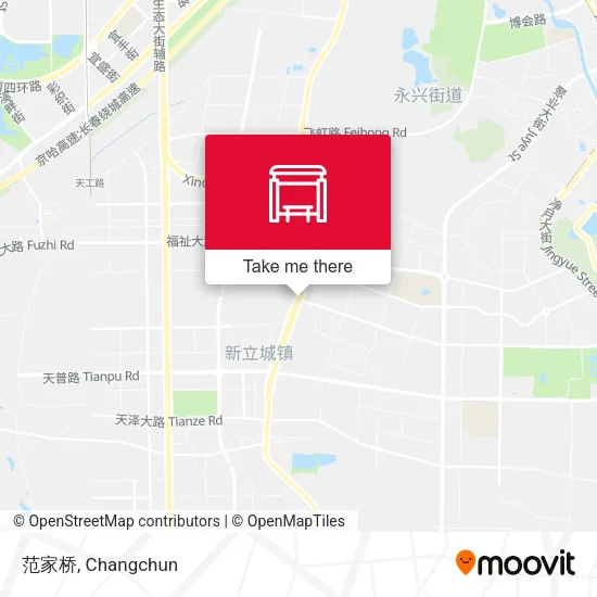 范家桥 map