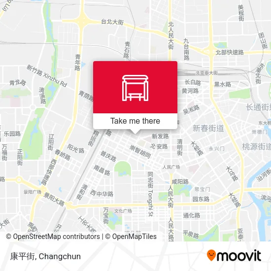 康平街 map