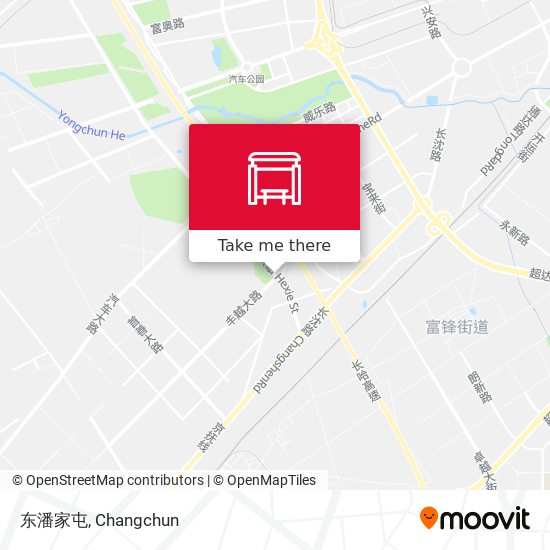 东潘家屯 map