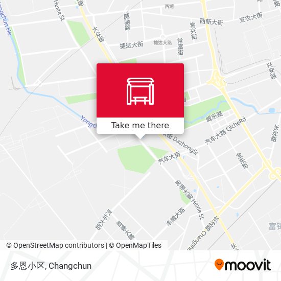 多恩小区 map
