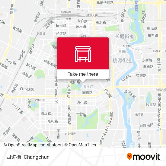 四道街 map
