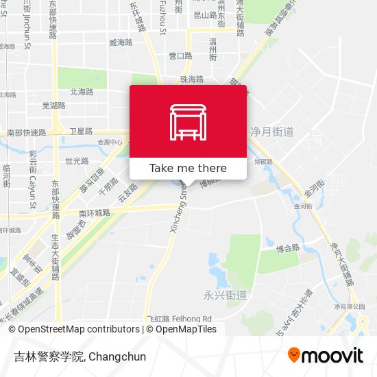 吉林警察学院 map