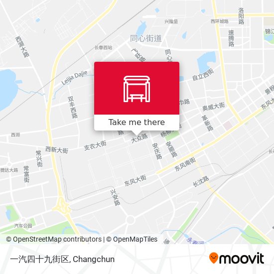 一汽四十九街区 map