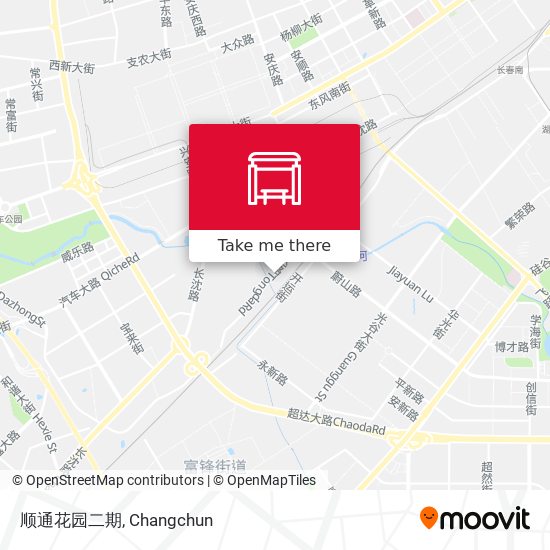 顺通花园二期 map