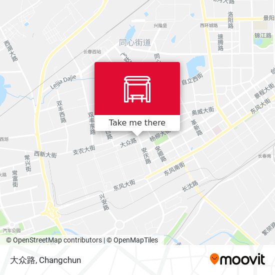 大众路 map