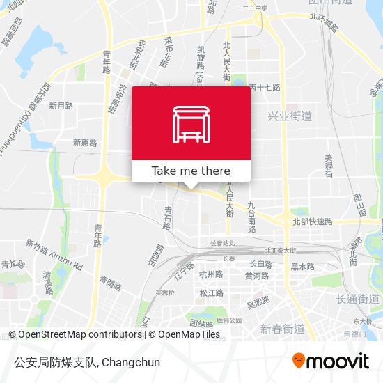 公安局防爆支队 map
