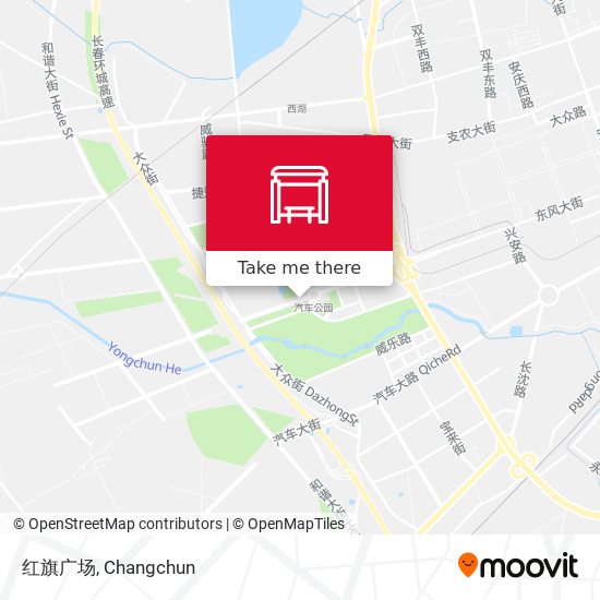 红旗广场 map