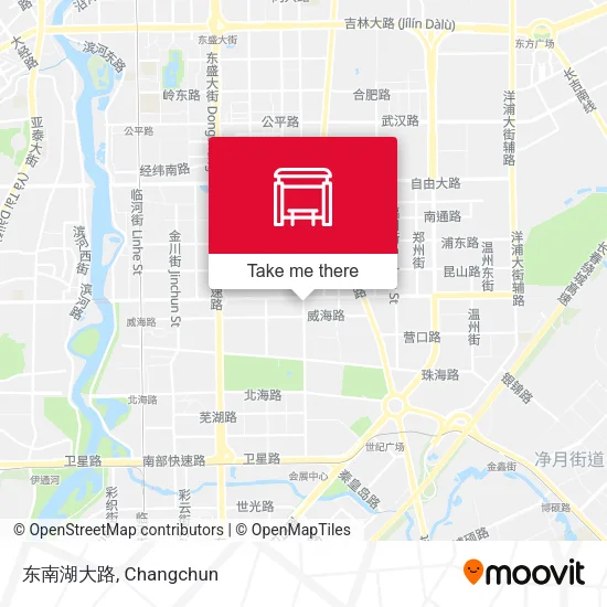 东南湖大路 map
