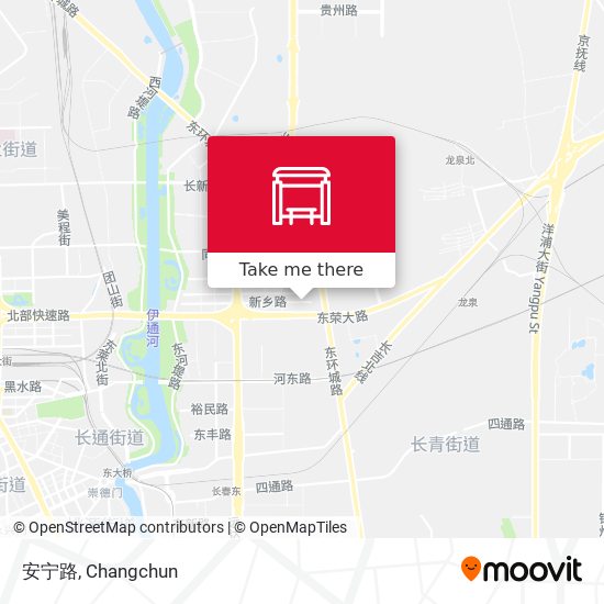 安宁路 map