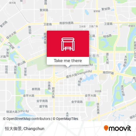 恒大御景 map
