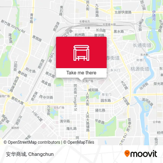 安华商城 map