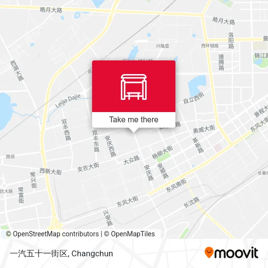 一汽五十一街区 map