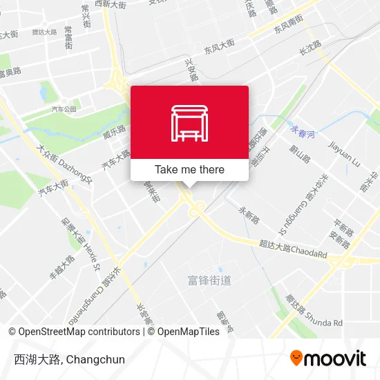 西湖大路 map