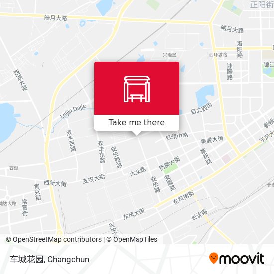 车城花园 map