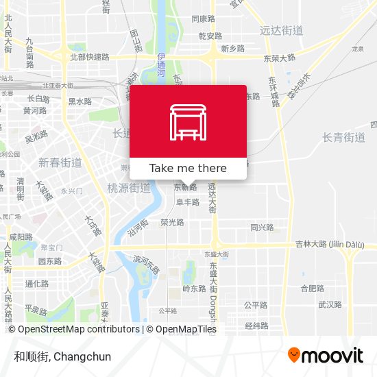 和顺街 map