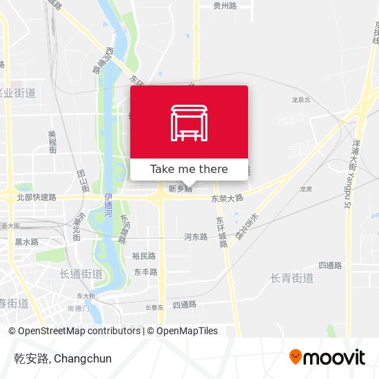 乾安路 map