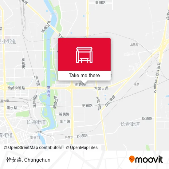 乾安路 map