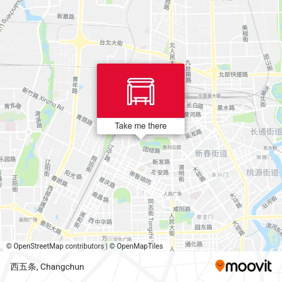 西五条 map