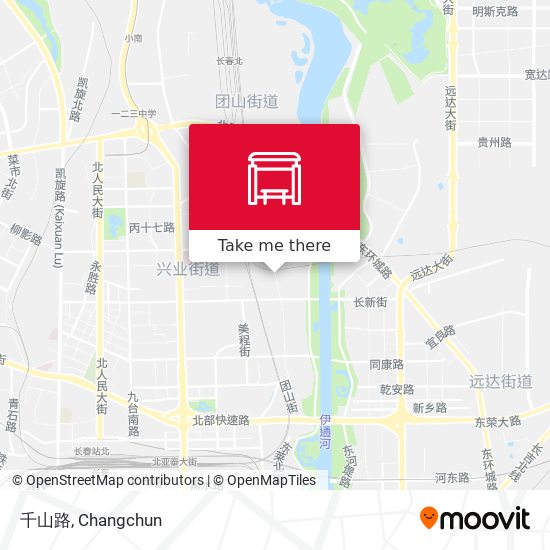 千山路 map