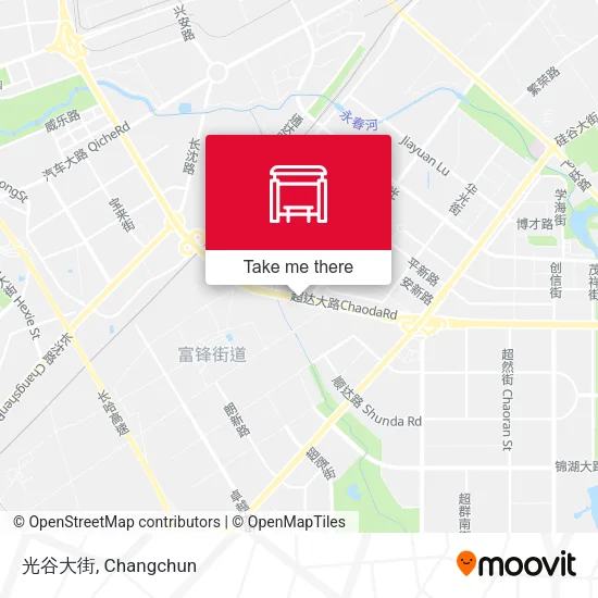 光谷大街 map