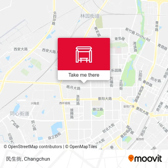 民生街 map