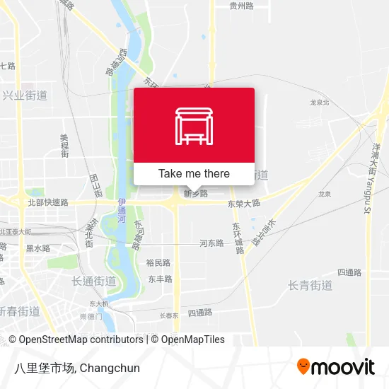 八里堡市场 map