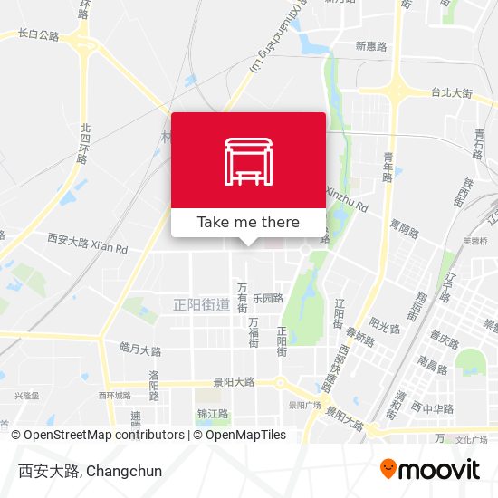 西安大路 map
