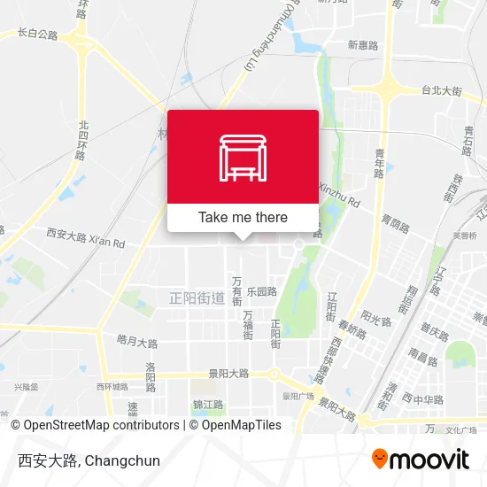 西安大路 map