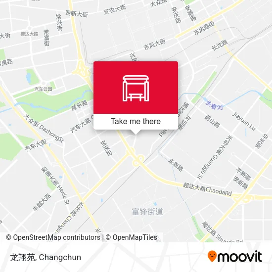 龙翔苑 map