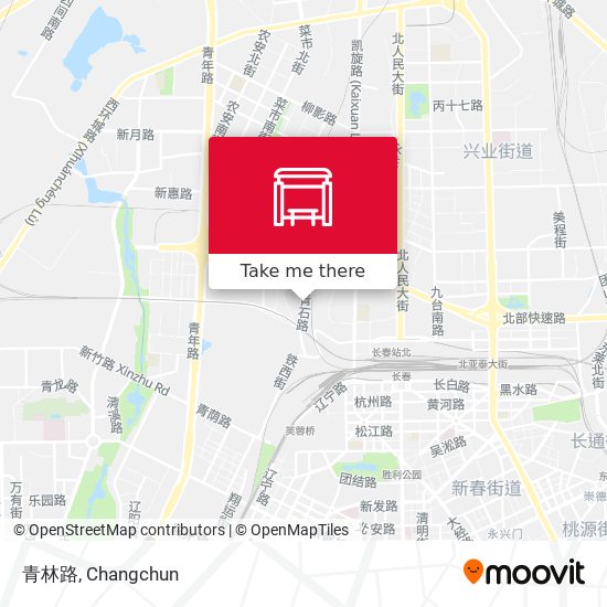 青林路 map