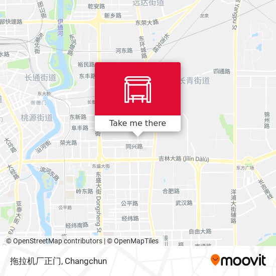 拖拉机厂正门 map