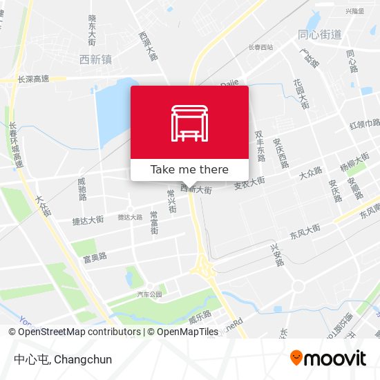 中心屯 map