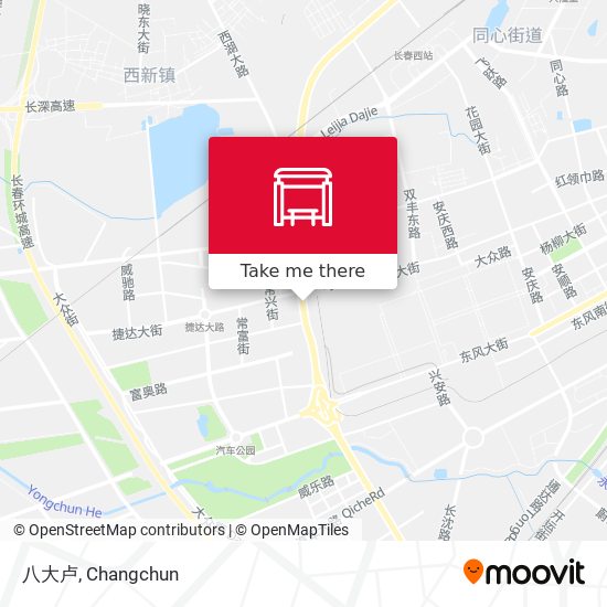 八大卢 map